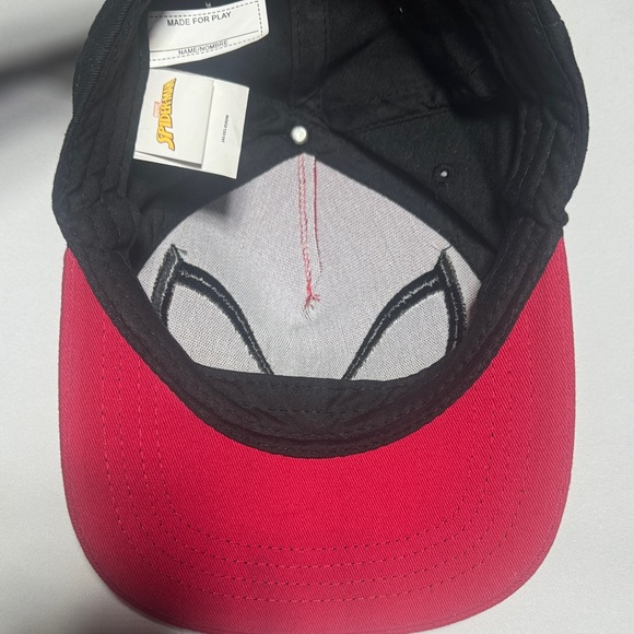 Spider-Man  Red and Black Kids  Cap - Picture 2 of 5